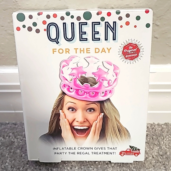 Accessories Queen For The Day Inflatable Crown Nwt Poshmark